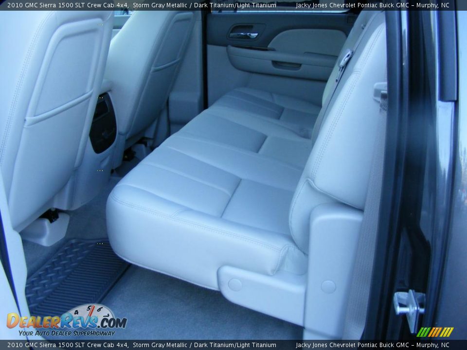 2010 GMC Sierra 1500 SLT Crew Cab 4x4 Storm Gray Metallic / Dark Titanium/Light Titanium Photo #4