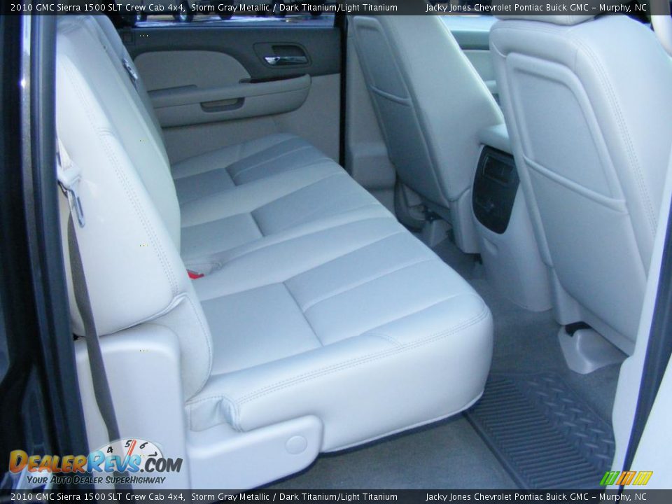 2010 GMC Sierra 1500 SLT Crew Cab 4x4 Storm Gray Metallic / Dark Titanium/Light Titanium Photo #6
