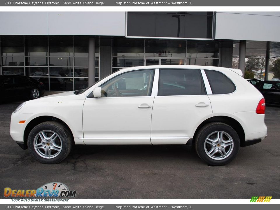 2010 Porsche Cayenne Tiptronic Sand White / Sand Beige Photo #2