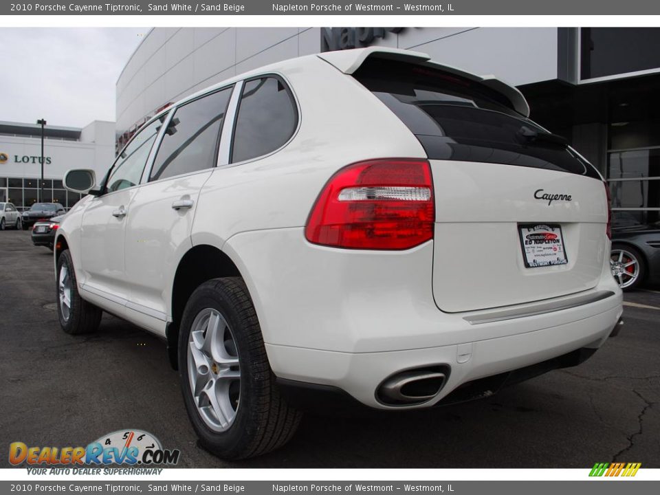 2010 Porsche Cayenne Tiptronic Sand White / Sand Beige Photo #3