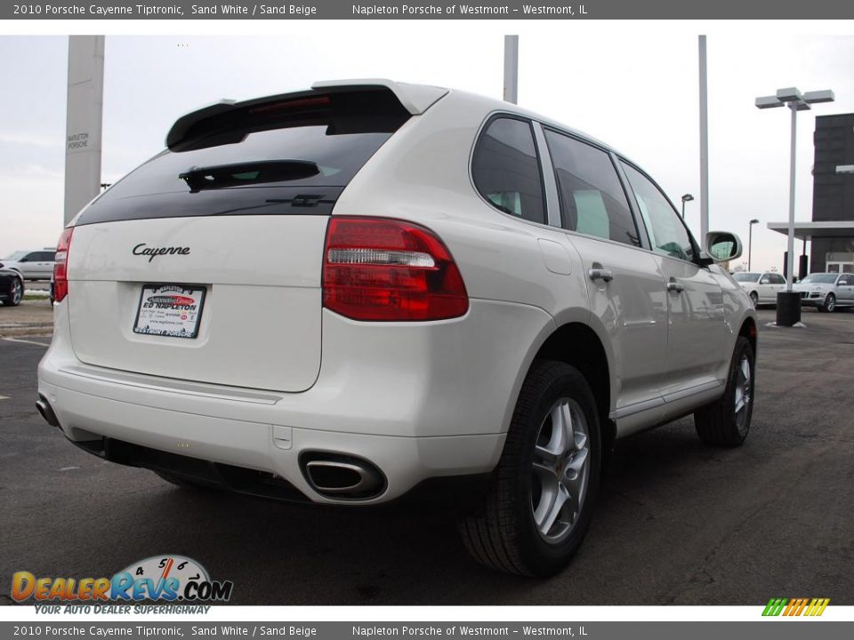 2010 Porsche Cayenne Tiptronic Sand White / Sand Beige Photo #5
