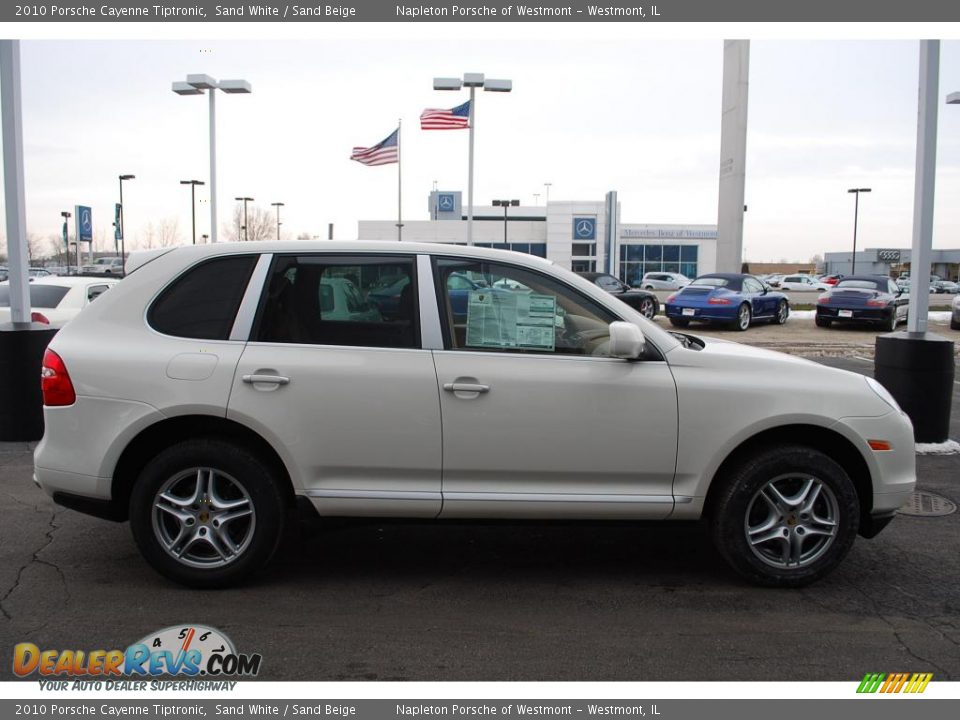 2010 Porsche Cayenne Tiptronic Sand White / Sand Beige Photo #6