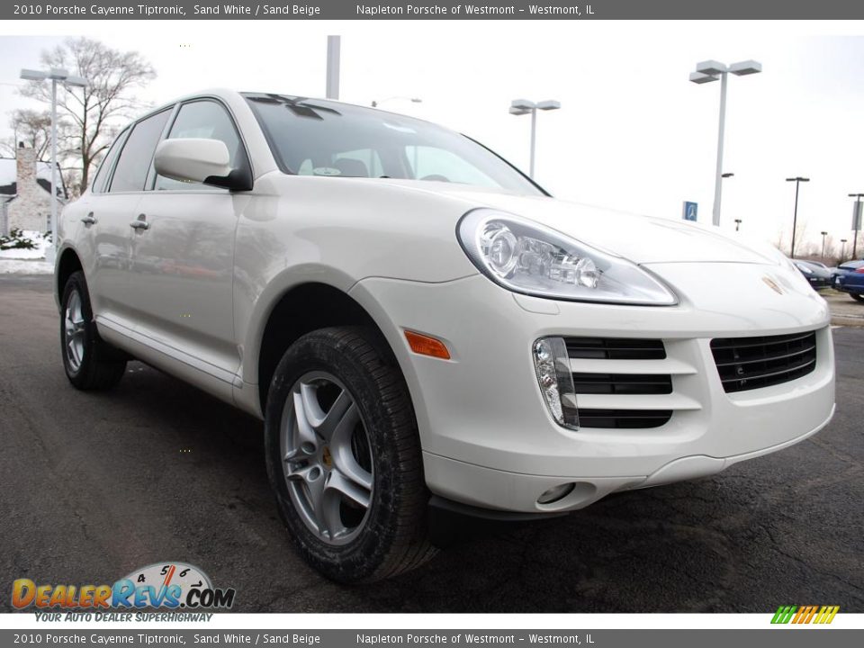 2010 Porsche Cayenne Tiptronic Sand White / Sand Beige Photo #7