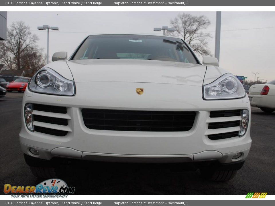 2010 Porsche Cayenne Tiptronic Sand White / Sand Beige Photo #8