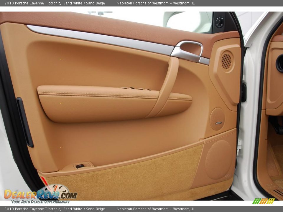 2010 Porsche Cayenne Tiptronic Sand White / Sand Beige Photo #13