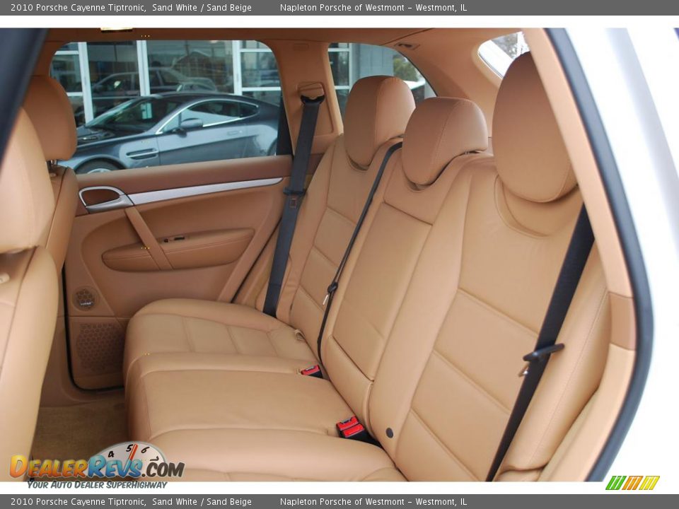 2010 Porsche Cayenne Tiptronic Sand White / Sand Beige Photo #14