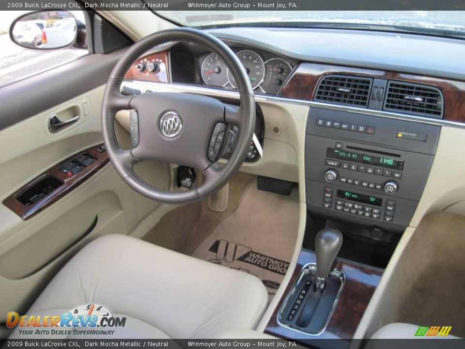 2009 Buick LaCrosse CXL Dark Mocha Metallic / Neutral Photo #7