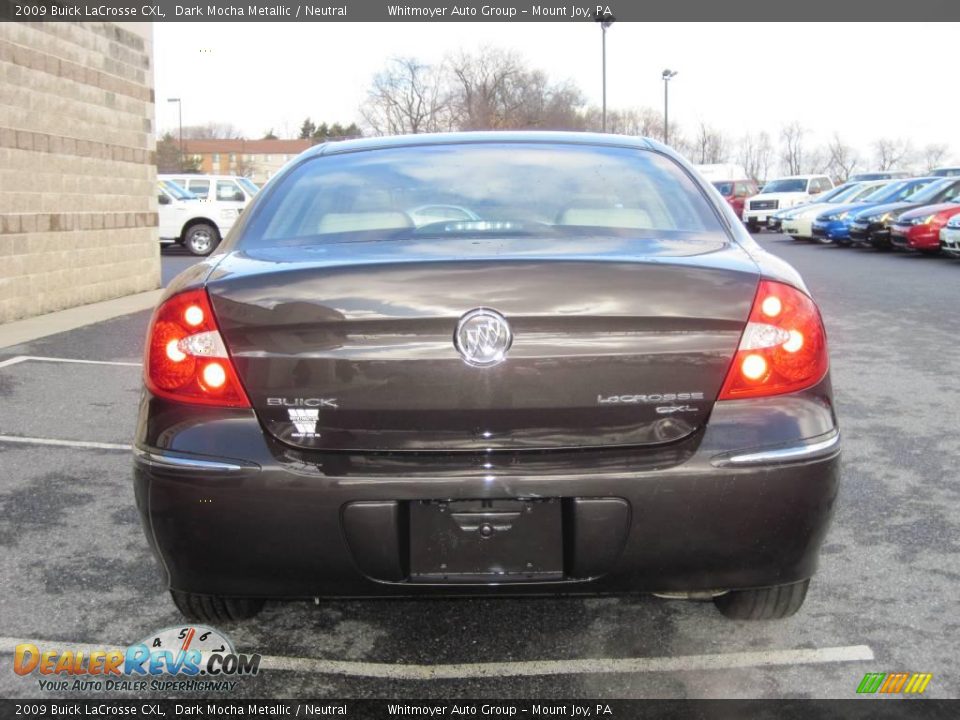 2009 Buick LaCrosse CXL Dark Mocha Metallic / Neutral Photo #8
