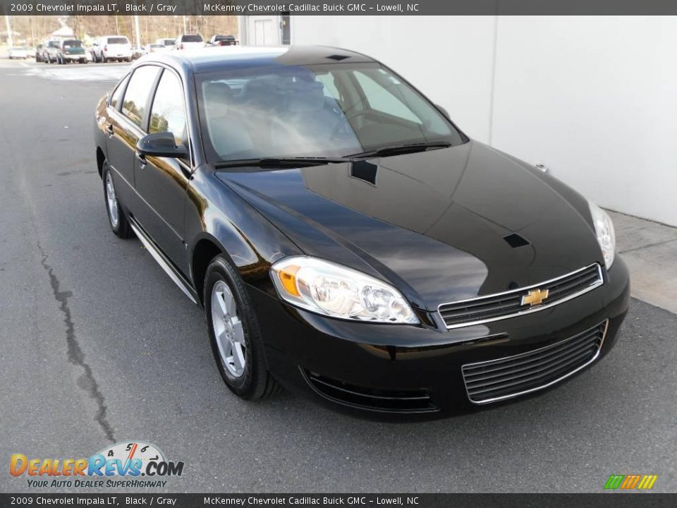2009 Chevrolet Impala LT Black / Gray Photo #5