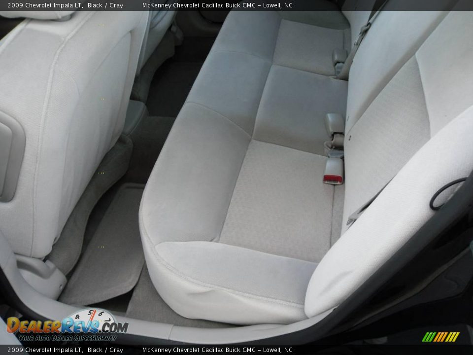 2009 Chevrolet Impala LT Black / Gray Photo #11