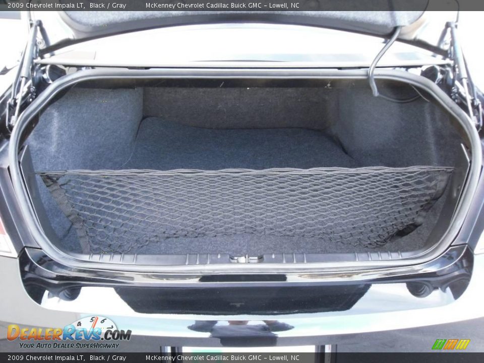 2009 Chevrolet Impala LT Black / Gray Photo #12