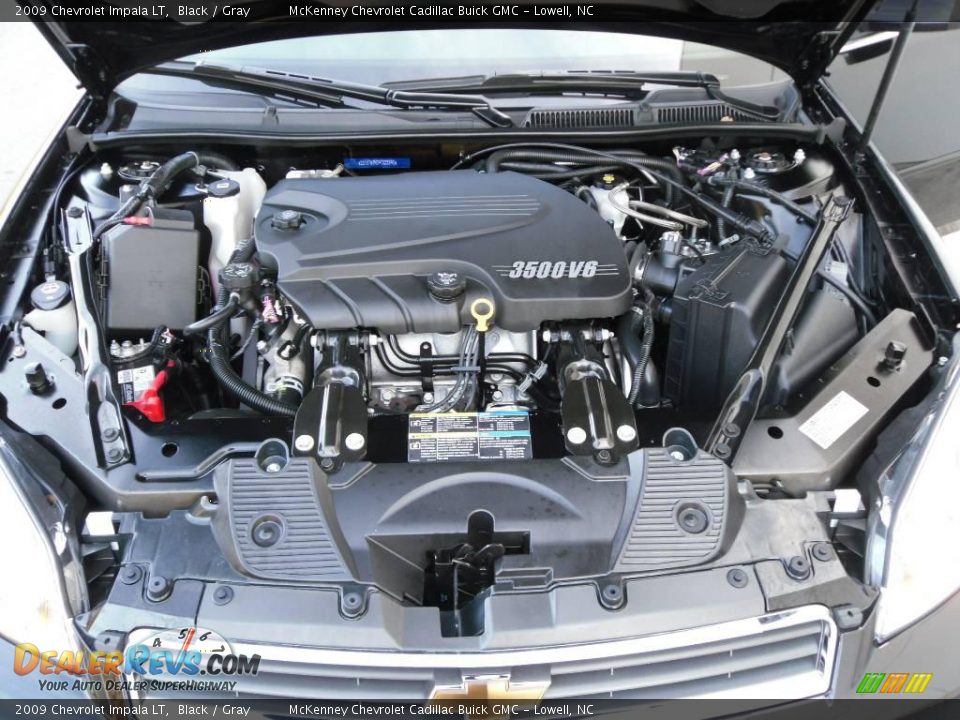 2009 Chevrolet Impala LT Black / Gray Photo #19