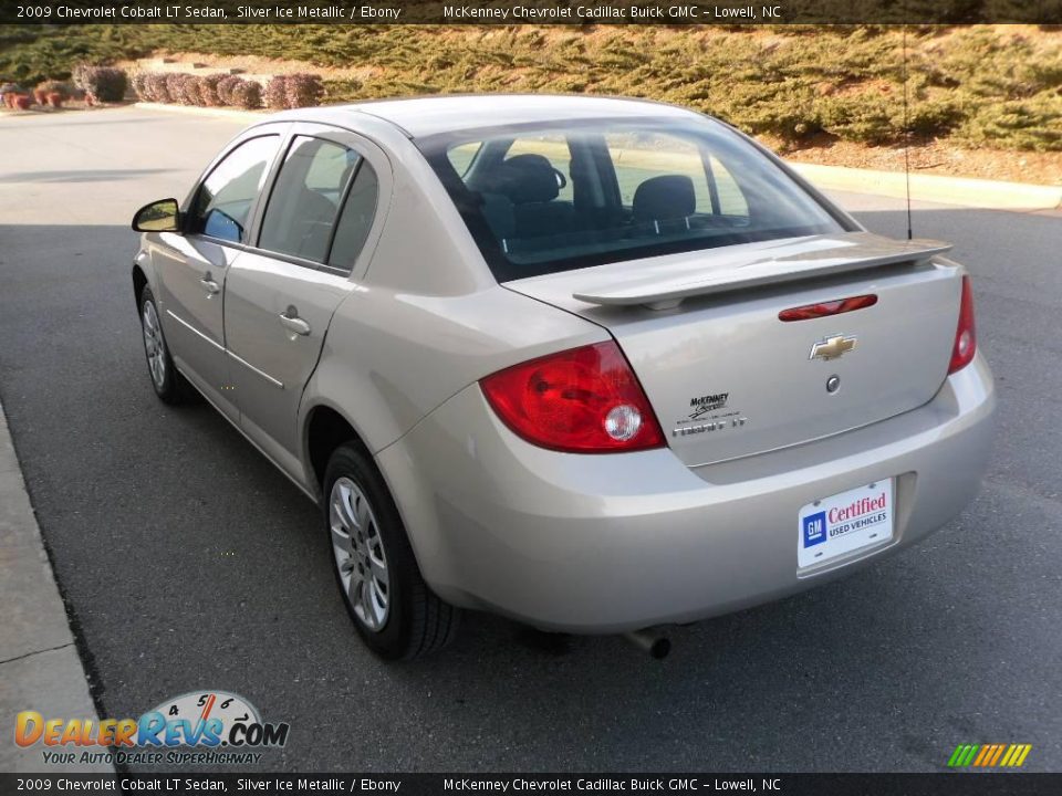 2009 Chevrolet Cobalt LT Sedan Silver Ice Metallic / Ebony Photo #2