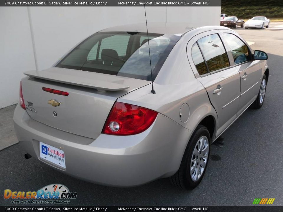 2009 Chevrolet Cobalt LT Sedan Silver Ice Metallic / Ebony Photo #4
