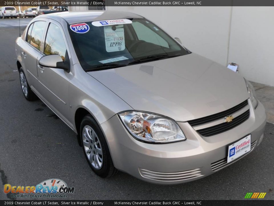 2009 Chevrolet Cobalt LT Sedan Silver Ice Metallic / Ebony Photo #5