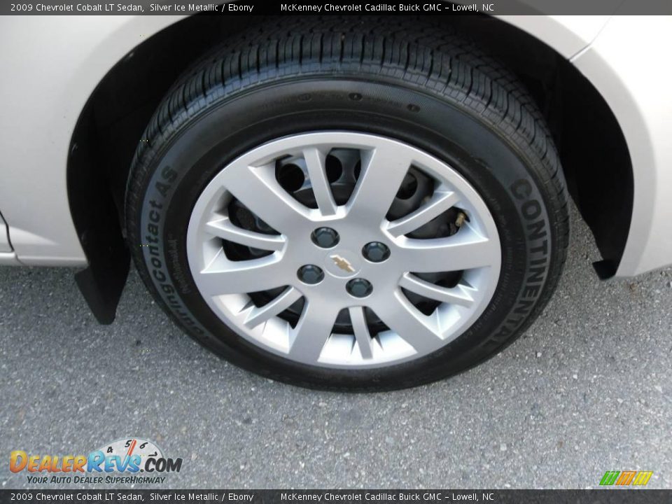 2009 Chevrolet Cobalt LT Sedan Silver Ice Metallic / Ebony Photo #17