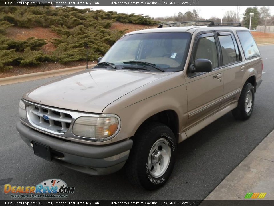 1995 Ford Explorer XLT 4x4 Mocha Frost Metallic / Tan Photo #1