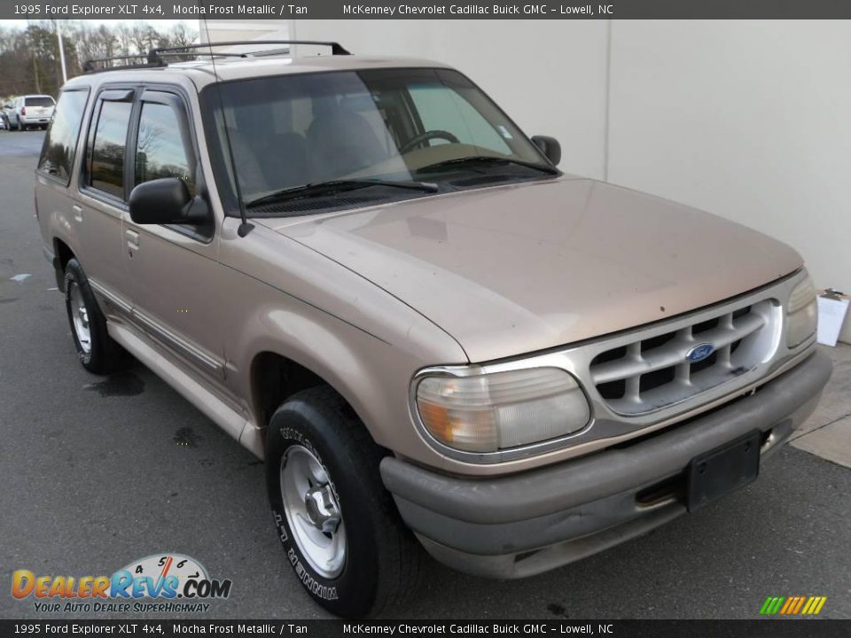 1995 Ford Explorer XLT 4x4 Mocha Frost Metallic / Tan Photo #5