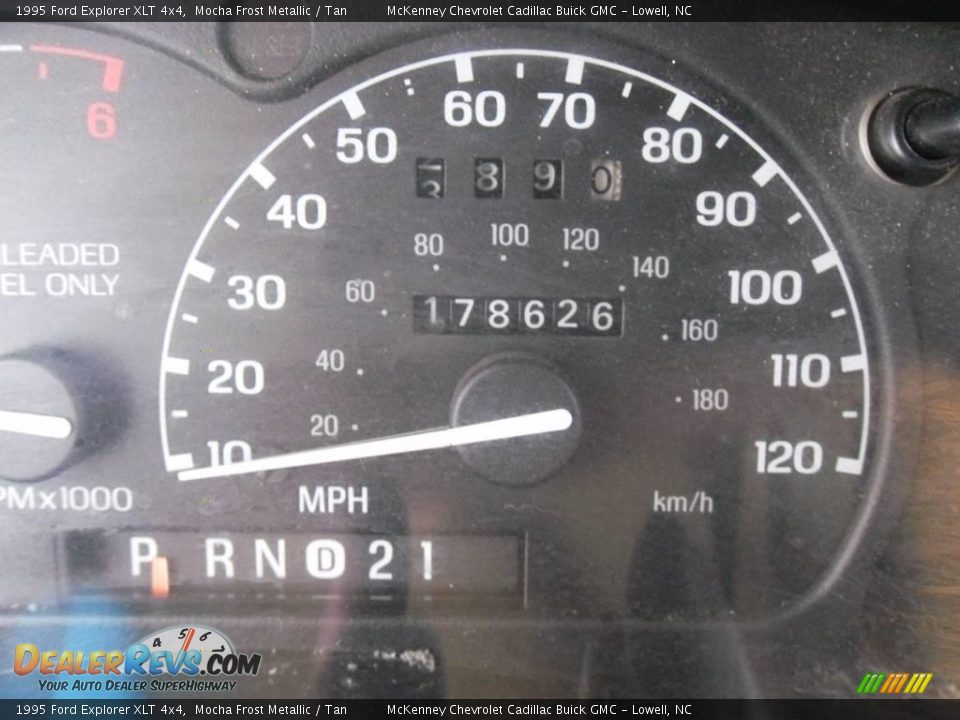 1995 Ford Explorer XLT 4x4 Mocha Frost Metallic / Tan Photo #24