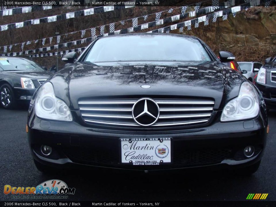 2006 Mercedes-Benz CLS 500 Black / Black Photo #2