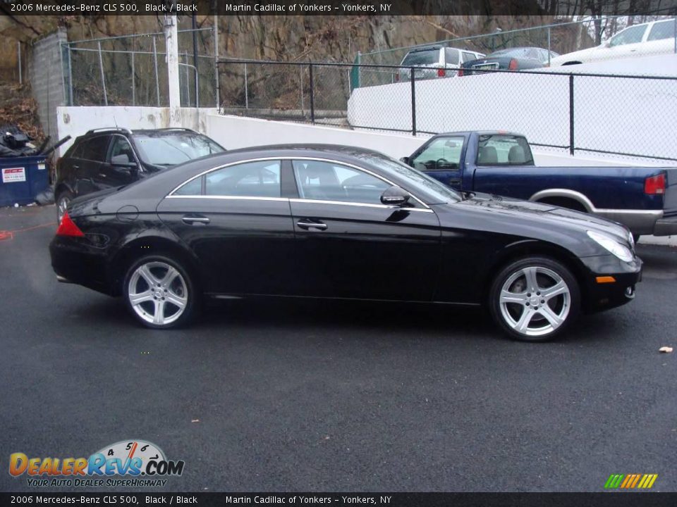 2006 Mercedes-Benz CLS 500 Black / Black Photo #4