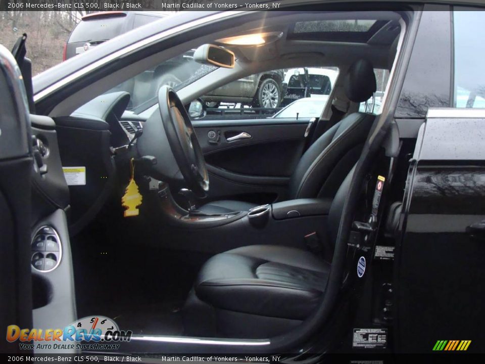2006 Mercedes-Benz CLS 500 Black / Black Photo #13