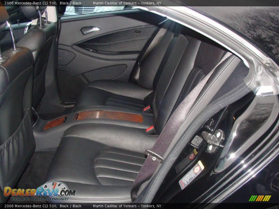 2006 Mercedes-Benz CLS 500 Black / Black Photo #18