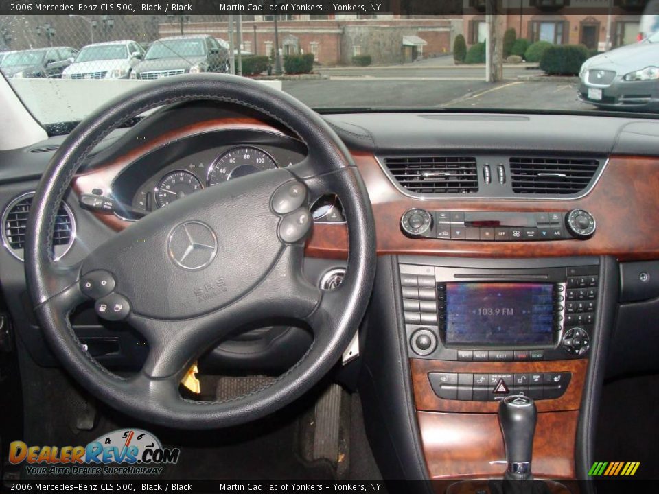 2006 Mercedes-Benz CLS 500 Black / Black Photo #19