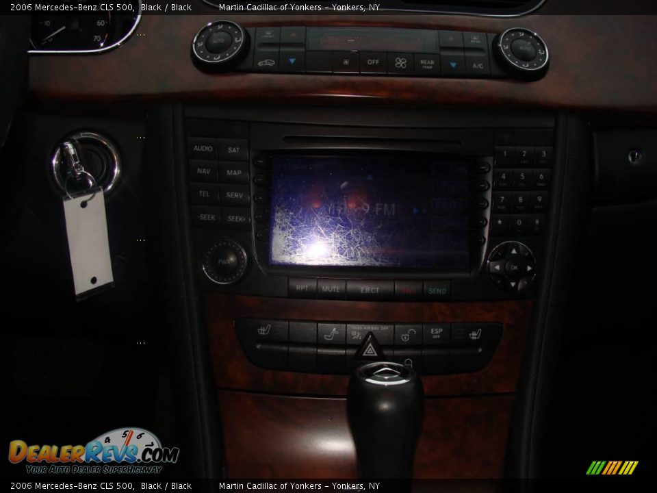 2006 Mercedes-Benz CLS 500 Black / Black Photo #20