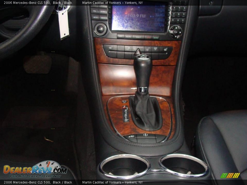 2006 Mercedes-Benz CLS 500 Black / Black Photo #21