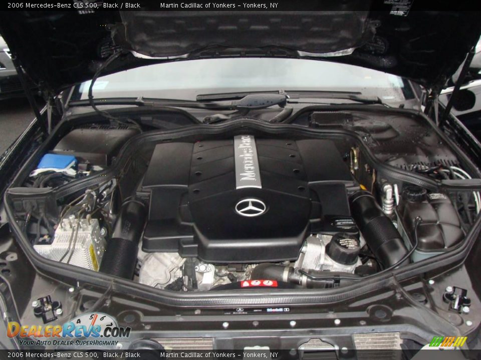 2006 Mercedes-Benz CLS 500 Black / Black Photo #27