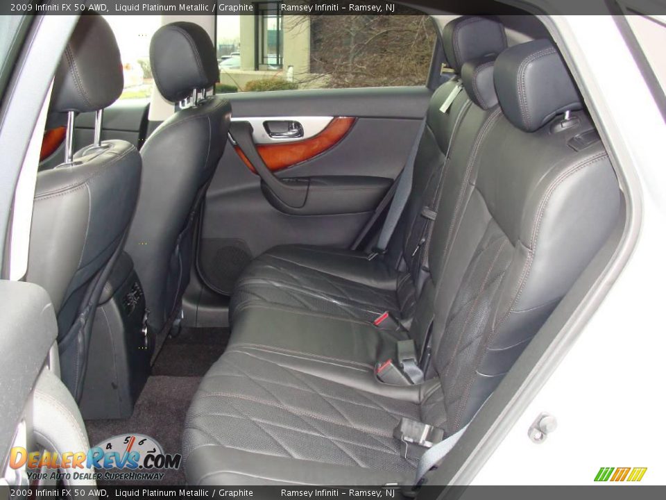 2009 Infiniti FX 50 AWD Liquid Platinum Metallic / Graphite Photo #7