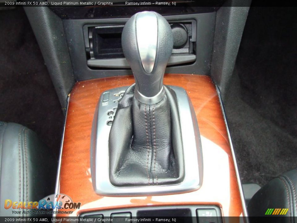 2009 Infiniti FX 50 AWD Liquid Platinum Metallic / Graphite Photo #13