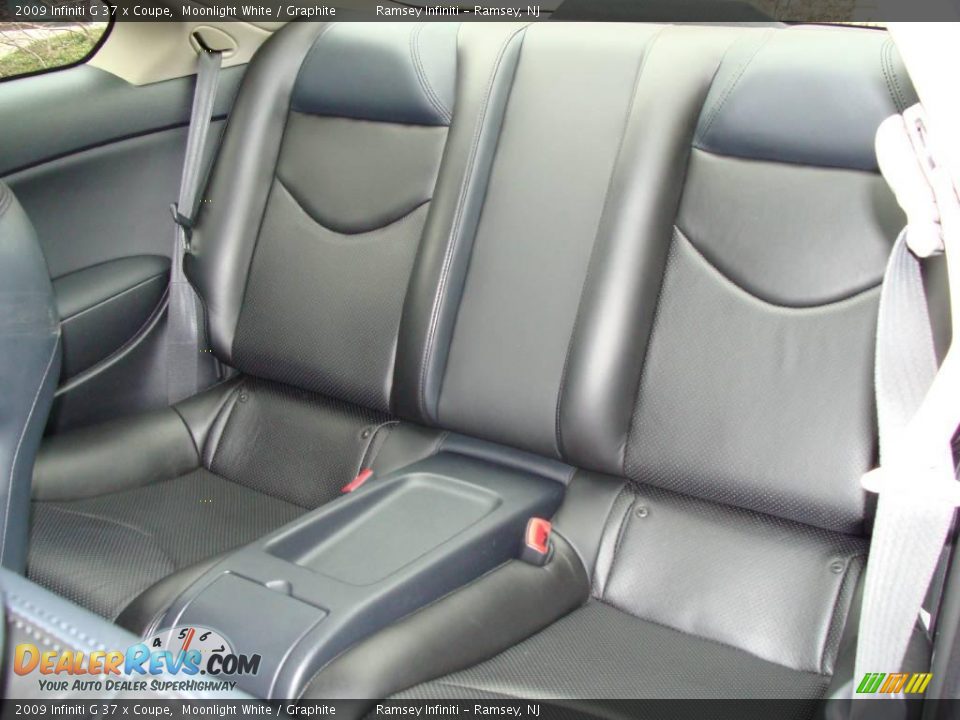 2009 Infiniti G 37 x Coupe Moonlight White / Graphite Photo #7