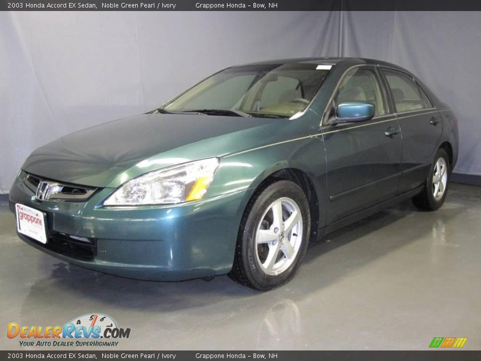 2003 Honda Accord EX Sedan Noble Green Pearl / Ivory Photo #1