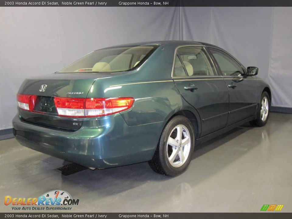 2003 Honda Accord EX Sedan Noble Green Pearl / Ivory Photo #3