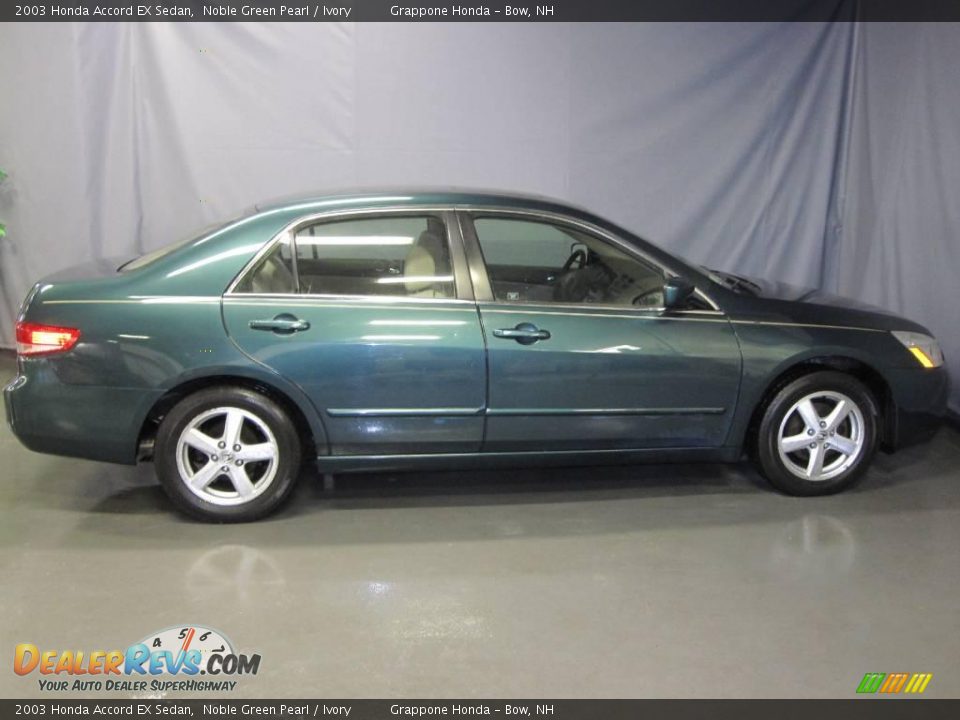 2003 Honda Accord EX Sedan Noble Green Pearl / Ivory Photo #4