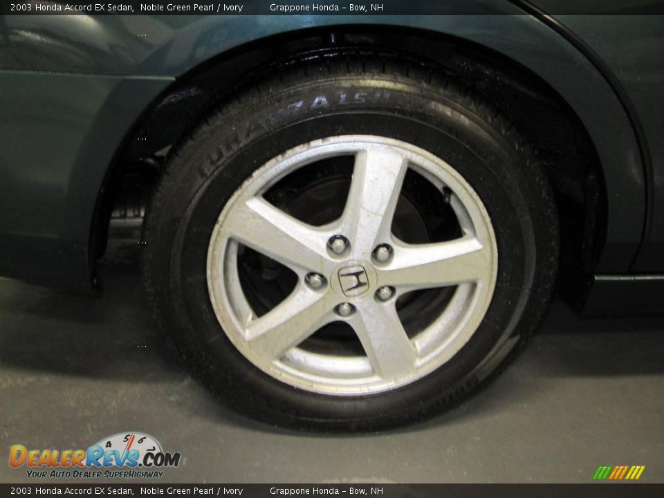 2003 Honda Accord EX Sedan Noble Green Pearl / Ivory Photo #6