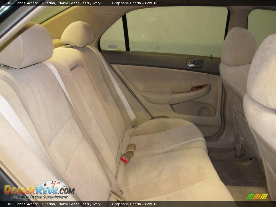 2003 Honda Accord EX Sedan Noble Green Pearl / Ivory Photo #7