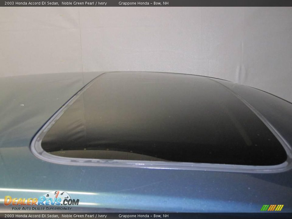 2003 Honda Accord EX Sedan Noble Green Pearl / Ivory Photo #10