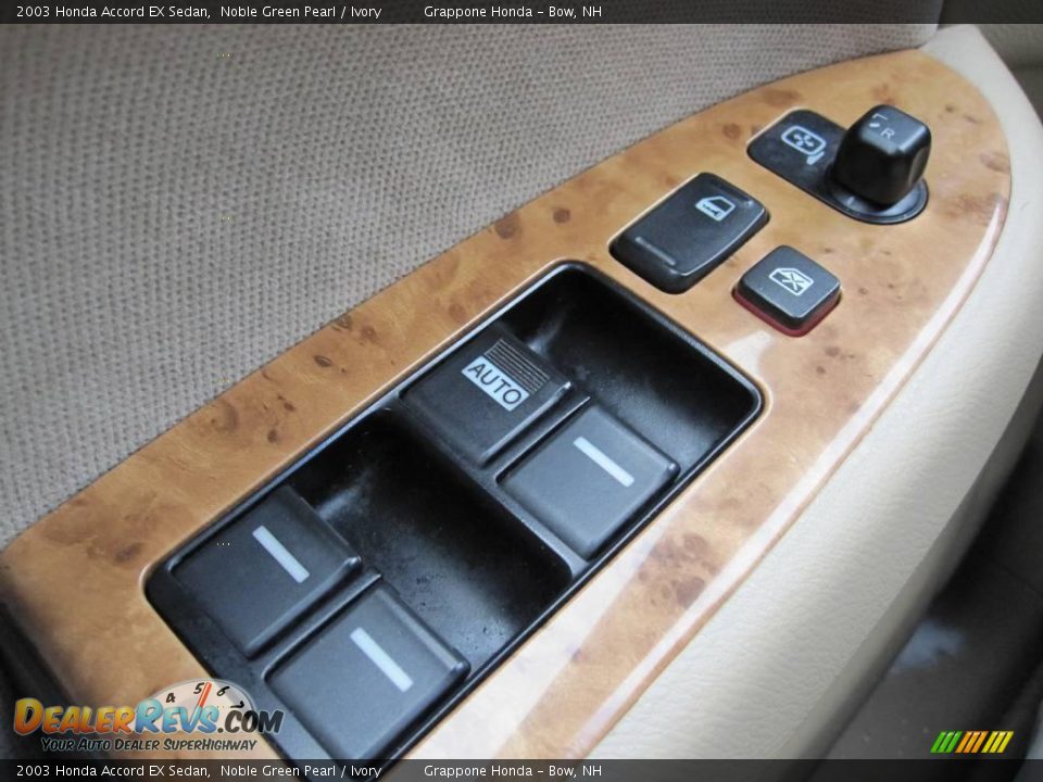 2003 Honda Accord EX Sedan Noble Green Pearl / Ivory Photo #11