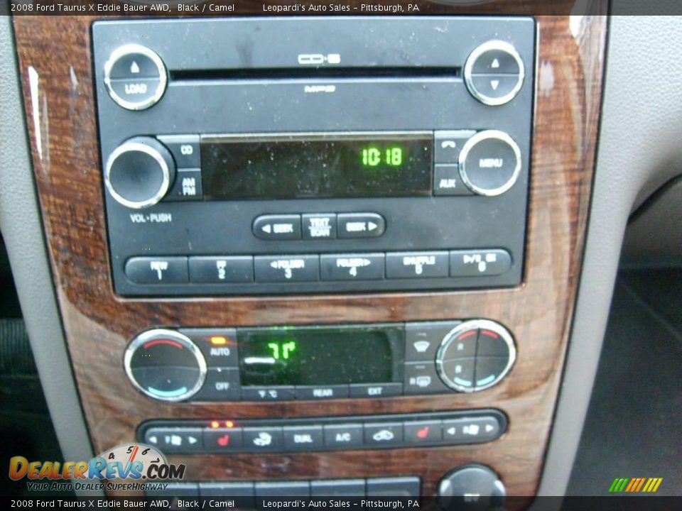 2008 Ford Taurus X Eddie Bauer AWD Black / Camel Photo #14