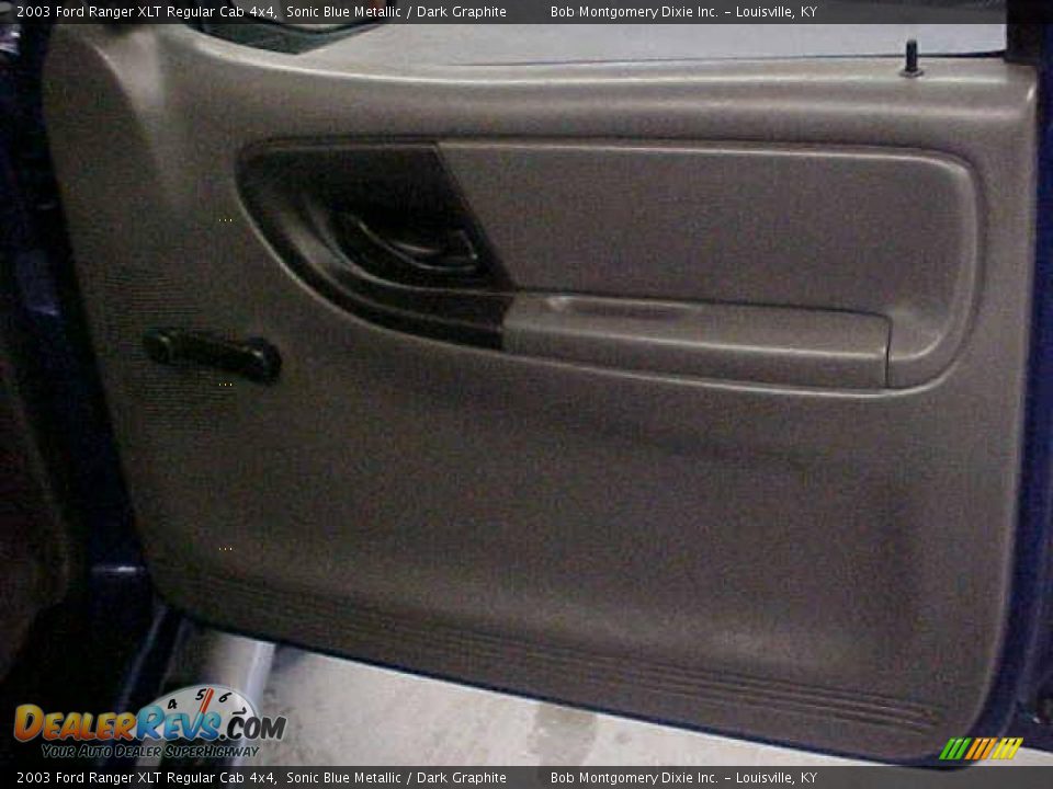 2003 Ford Ranger XLT Regular Cab 4x4 Sonic Blue Metallic / Dark Graphite Photo #15