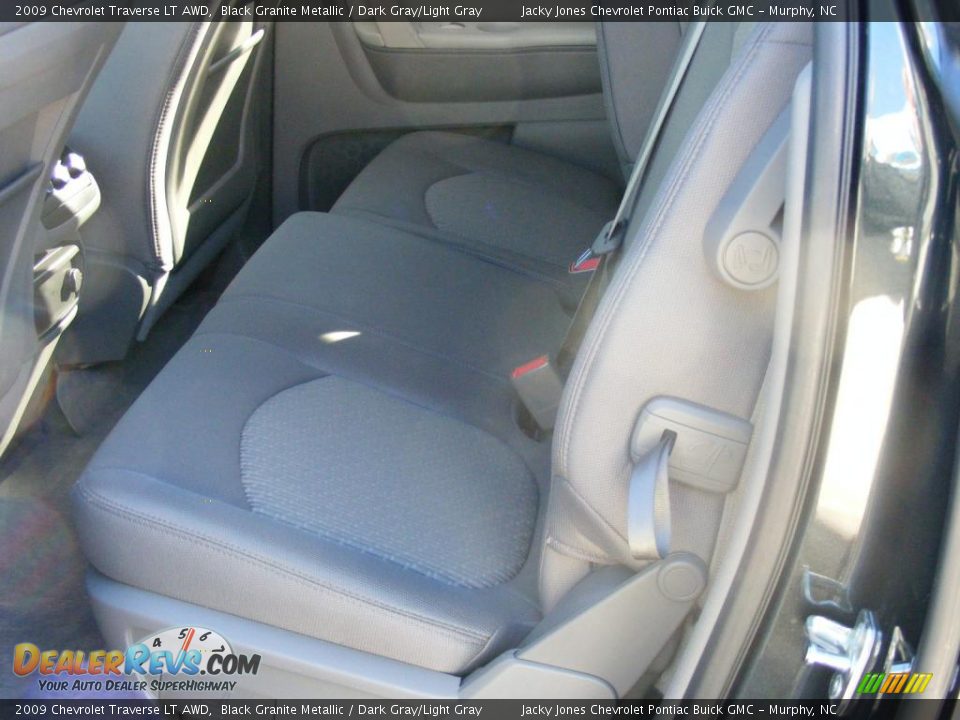 2009 Chevrolet Traverse LT AWD Black Granite Metallic / Dark Gray/Light Gray Photo #3