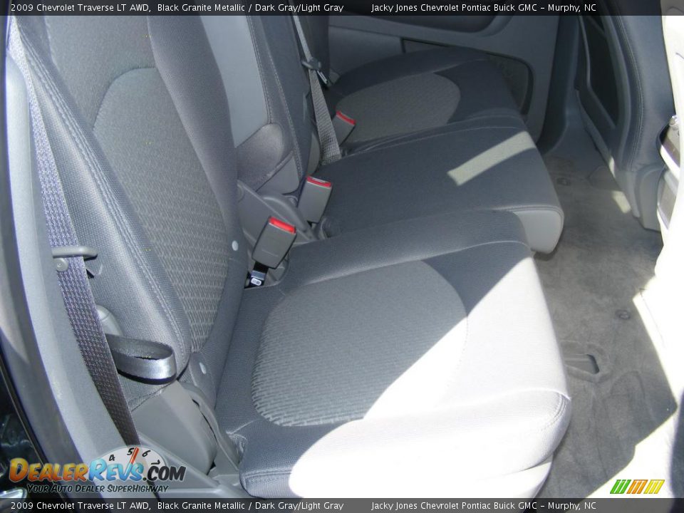 2009 Chevrolet Traverse LT AWD Black Granite Metallic / Dark Gray/Light Gray Photo #7