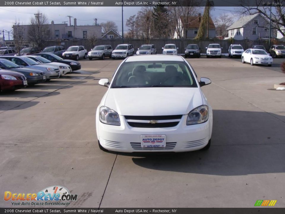 2008 Chevrolet Cobalt LT Sedan Summit White / Neutral Photo #3