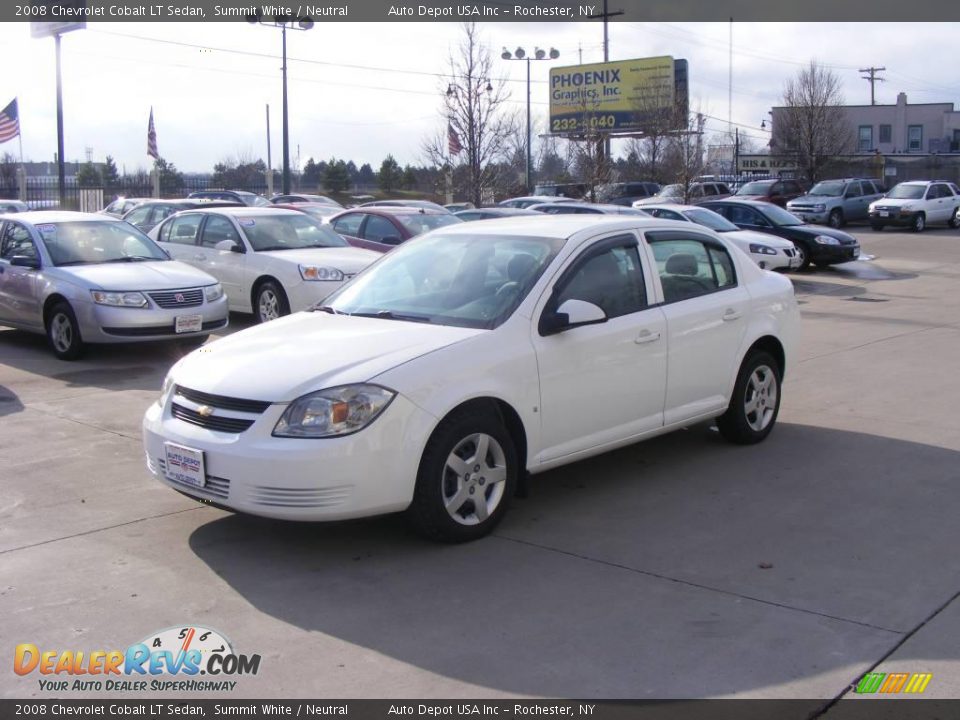 2008 Chevrolet Cobalt LT Sedan Summit White / Neutral Photo #4