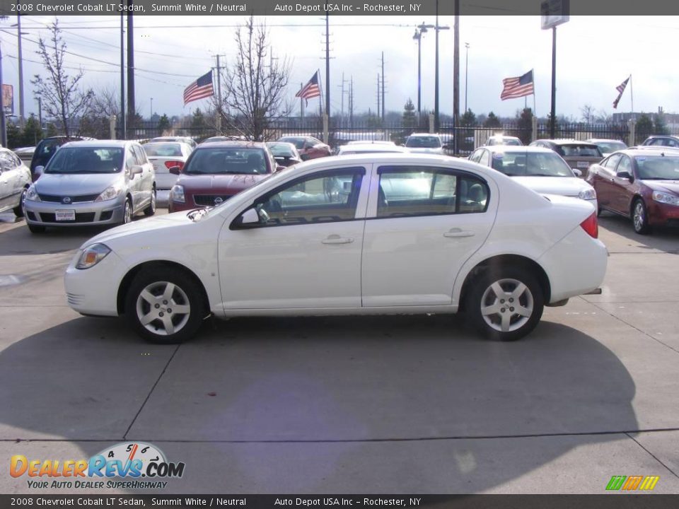 2008 Chevrolet Cobalt LT Sedan Summit White / Neutral Photo #5