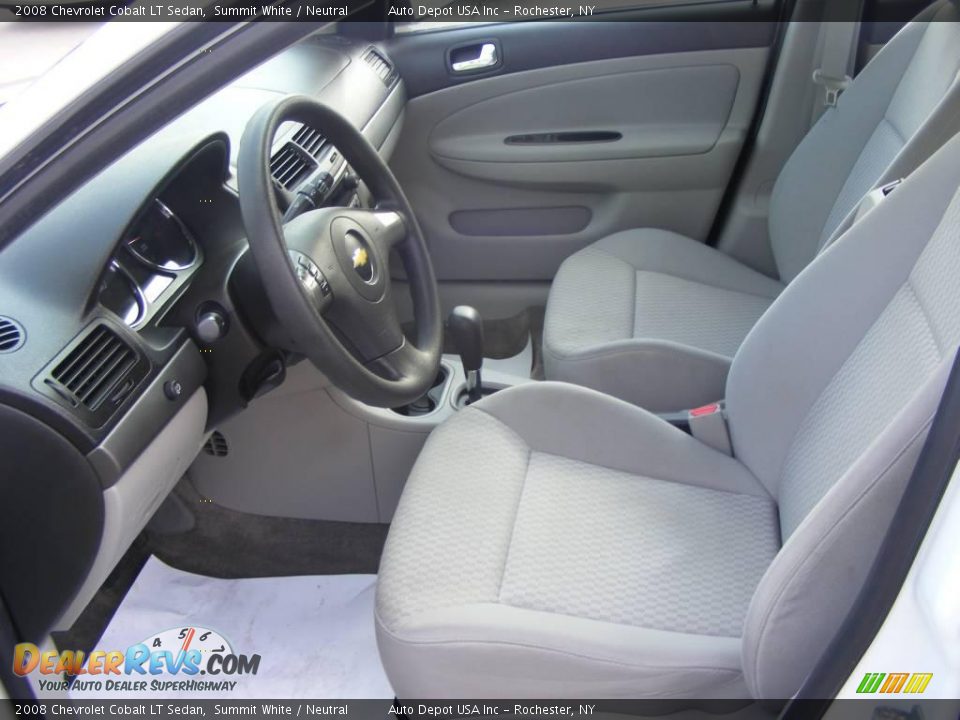 2008 Chevrolet Cobalt LT Sedan Summit White / Neutral Photo #9