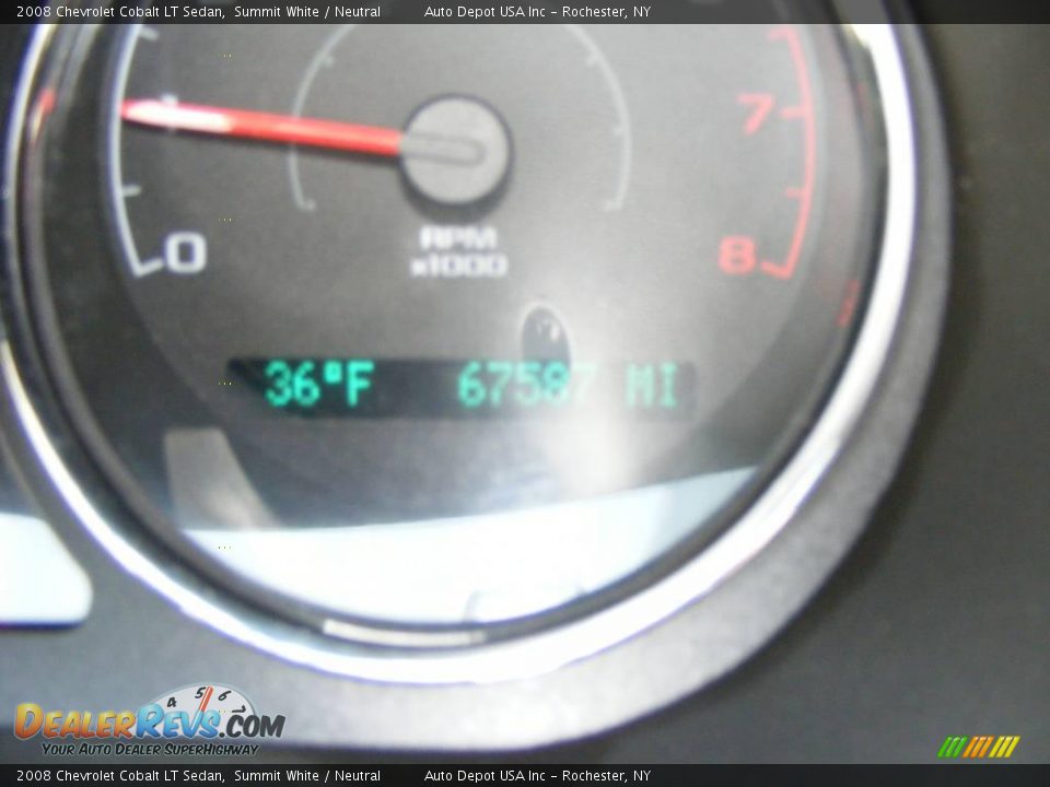 2008 Chevrolet Cobalt LT Sedan Summit White / Neutral Photo #15